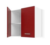 ULTRA Meuble haut de cuisine L 60 cm - Rouge mat