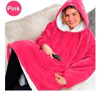 Ultra Plush Couverture Sweat à Capuche Flannel Hoodie Couverture Chaude Douce Sweat Pull Manches Velvet Épaisse Plaid Couverture