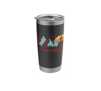 Ultra Runner Vintage Retro Runners Marathon Running Gobelet isotherme en acier inoxydable double paroi