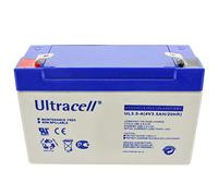 Ultracell UL3.5-4 Batterie 4 V 3500 mAh pour Sonnenschein A504/3.5S, contacts 4,8 mm