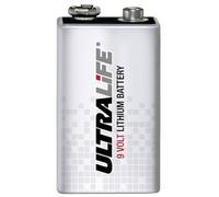 Ultralife U9VL-J-P 6LR61 Pile 6LR61 (9V) lithium 1200 mAh 9 V 1 pc(s)