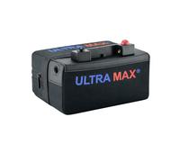 Ultramax Batterie de golf au phosphate au lithium 18-27 trous (LiFePO4) pour Greenhill/Golfstream avec port USB
