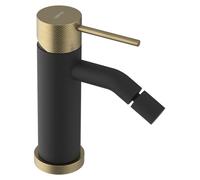 ULTRASAN robinetterie pour bidet, noir mat/or mat