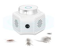 Ultrason Souris et Rats Puissant à Large Portée 360°Répulsif Rat Quatre Modes de Fonctionnement Couvrant Une Surface de 100M Carrés