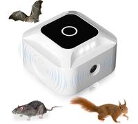 Ultrasons Souris et Rats, 360° Répulsif ultrasonique Anti Rongeurs avec 3 Modes de Fonctionnement Intérieur et Extérieur