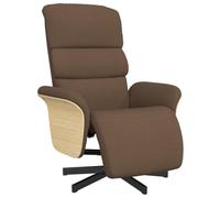 ULUYYUC Fauteuil relax avec fonction allongée, fauteuil pivotant à 360° | Fauteuil de repos manuel avec dossier réglable et repose-pieds pour des heures confortables dans le salon. Charge maximale