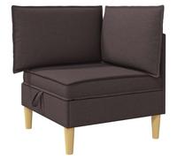 ULUYYUC Pouf avec espace de rangement en tissu, tabouret rembourré carré, design moderne, cube avec couvercle pour salon et chambre à coucher, repose-pieds confortable rembourré, cadre en bois stable