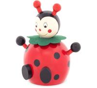 Ulysse- Tirelire Coccinelle en Bois, 1059, Taille Unique