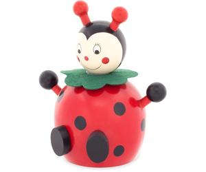Ulysse- Tirelire Coccinelle en Bois, 1059, Taille Unique