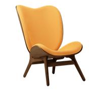 Umage A Conversation Piece Fauteuil Haut Chêne Foncé/Mandarine