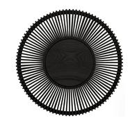 Umage Applique murale Clava Up large Noir chêne