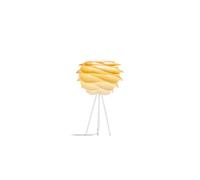 UMAGE Carmina Mini Lampe de table Tischleuchte, jaune sahara avec tripode blanc