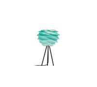 UMAGE Carmina Mini Lampe de table Tischleuchte, turquoise avec tripode noir