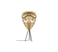 UMAGE Conia Lampe de table Tischleuchte, laiton brossé avec tripode noir