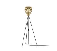 UMAGE Conia Mini Lampadaire Stehleuchte, laiton brossé avec tripode noir