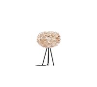 UMAGE Eos Light Brown Lampe de table Tischleuchte, tripode noire