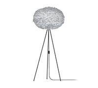 UMAGE Eos Light Grey Lampadaire Stehleuchte, Eos X-Large (75cm) avec trépied noir