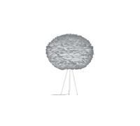 UMAGE Eos Light Grey Lampe de table Tischleuchte, Eos Large (65 cm) avec trépied blanc
