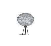 UMAGE Eos Light Grey Lampe de table Tischleuchte, Eos Large (65 cm) avex trépied noir