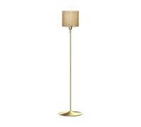 Umage Lampadaire Komorebi medium Chêne circulaire-Laiton brossé