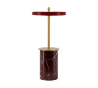 Umage Lampe de table Asteria Move Mini Ø12x25.5 cm Red marble