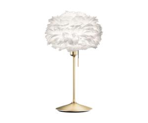 Umage Lampe de table Eos mini Blanc-Laiton brossé