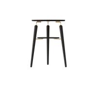 Umage My Spot Table d'Appoint Chêne Noir/Laiton