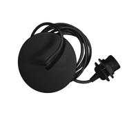 Umage Set câble et suspension Rosette métal noir