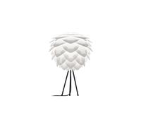 UMAGE Silvia Lampe de table Tischleuchte, blanc avec tripode noir