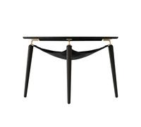 Umage Table basse Hang Out Chêne noir-laiton