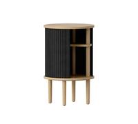 UMAGE Table d'appoint Audacious - charcoal - chêne