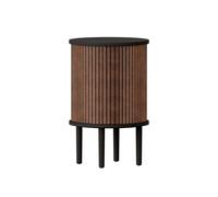 UMAGE Table d'appoint Audacious - noisette - chêne noir