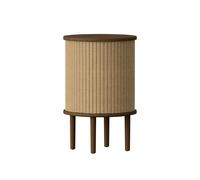 UMAGE Table d'appoint Audacious - sugar brown - chêne foncé