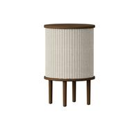 UMAGE Table d'appoint Audacious - white sands - chêne foncé