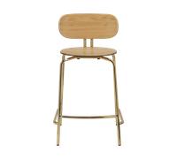 Umage Tabouret de bar Curious 65 cm Oak-brass