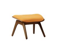 UMAGE The Reader Ottoman - chêne foncé - tangerine