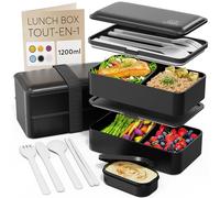 Bento Original 1,2 l noir mat - Umami - Noir - Plastique Noir G