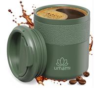 Umami Mug Isotherme Cafe/The, Acier Inoxydable, 100% Étanche Vert