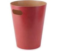 Umbra 082780-505 woodrow poubelle rouge Rouge G