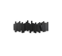 Umbra 318211-040 sticks patère multi-crochets noire plastique 48 x 18 cm