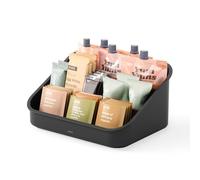 Umbra Bellwood Organisateur de sachets, garde-manger, Noir/Noyer | Plastique recy t bois, garde les sachets debout et visibles, accès facile, s'agence à la collection garde-manger