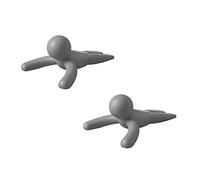 Umbra - Cale porte bonhomme Buddy (Lot de 2) Gris G