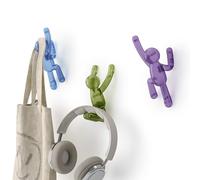 Umbra Buddy - Crochets muraux, lot de 3, multicolore, en ABS recyclé