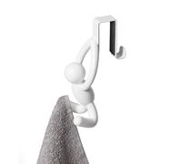 Umbra Buddy Lot de 2 crochets pour porte de placard et tiroir Blanc