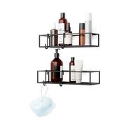 Etagères de douche CUBIKO Acier Noir