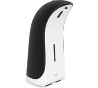 Umbra distributeur de savon Emperor, distributeur automatique sans contact, distributeur de liquide vaisselle, plastique, noir et blanc, 355 ml, 1016999-050