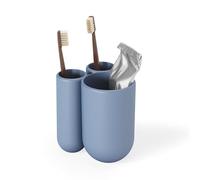 Umbra Porte-Brosse à Dents Tactile Bleu Ardoise