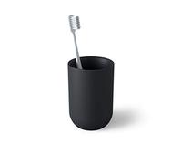 Umbra Tumbler Junip. Verre à Dents Junip. en Résine de Pierre Noire Mate. 7x7x10.3cm