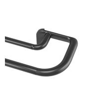 Umbra Twilight Double Tringle À Rideaux Extensible Avec Retour Latéral, 167-365cm, D 1,9cm, Idéale Pour Les Rideaux Occultants Ou Obscurcissants, Acier, Noir