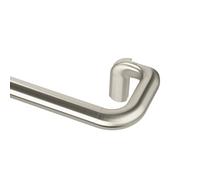 Umbra Twilight Double Tringle À Rideaux Extensible Avec Retour Latéral. 168-366cm. D 1.9cm. Idéale Pour Les Rideaux Occultants Ou Obscurcissants. Acier. Nickel Mat